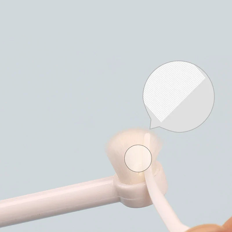 Soft Round Head Pet Toothbrush for Dogs – Tartar Remover & Bad Breath Freshener | Puppy Dental Care Brush for Small Pets